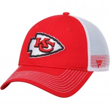 Men's Kansas City Chiefs NFL Pro Line by Fanatics Branded Red/White Core Trucker II Adjustable Snapback Hat 2759988